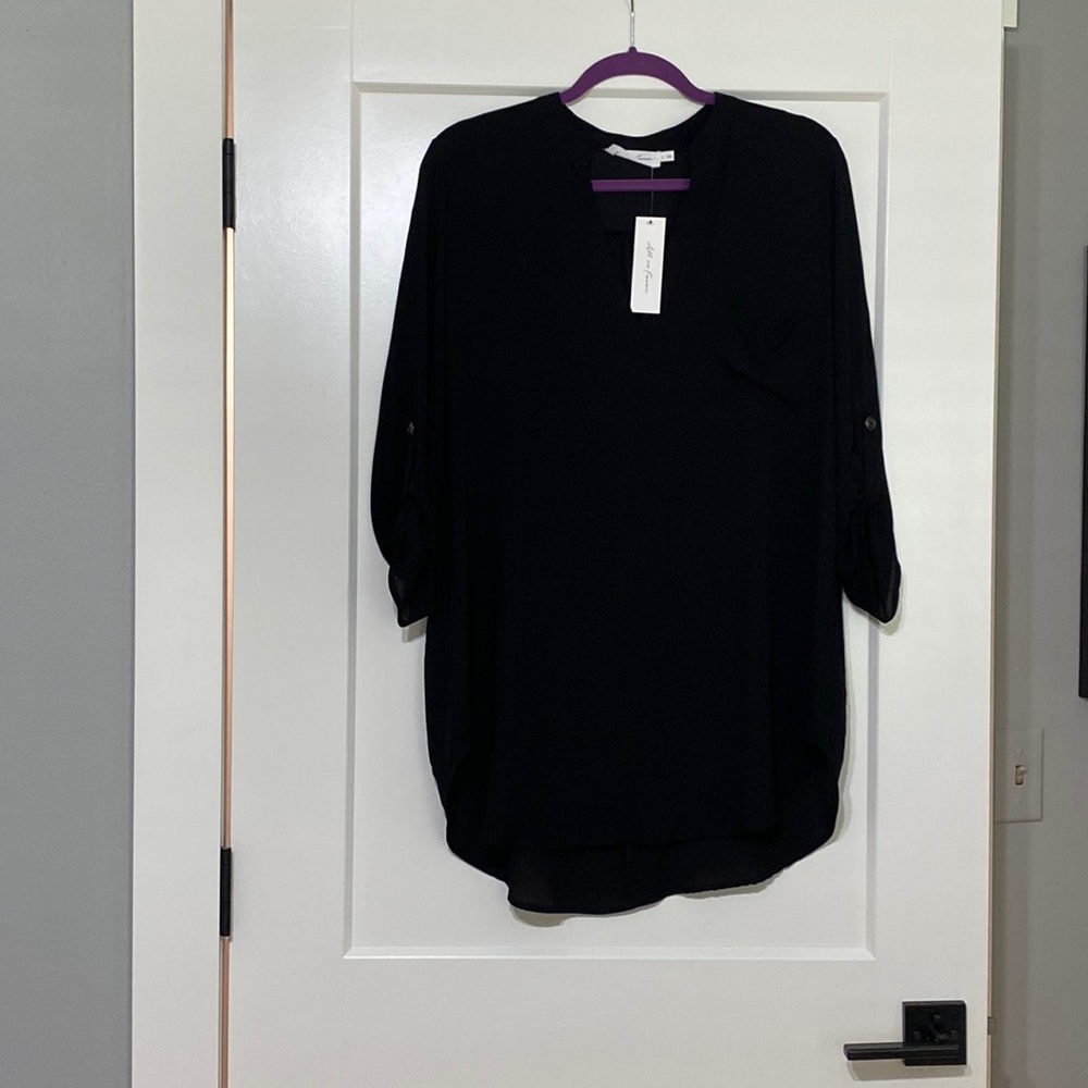All In Favor black tunic NTW